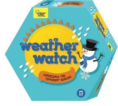Age 3+ Clever Cubes Weather Watch