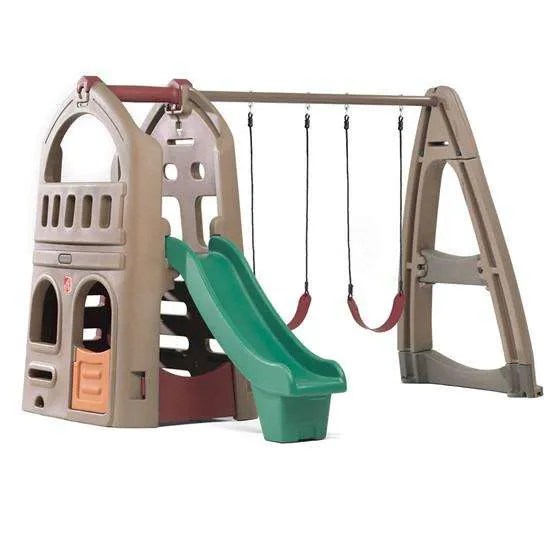 Age: 3 - 8 Years Step2 Naturally Playful Playhouse Climber & Swing Extension