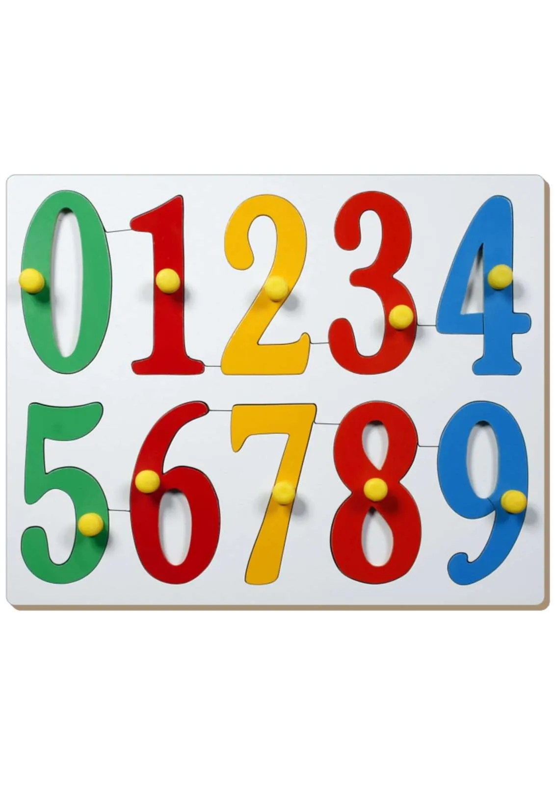 Little Genius Jumbo Numbers with Big Knobs
