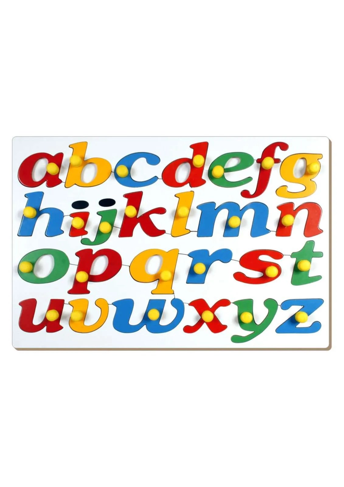 Little Genius Jumbo Alphabets (ABC) with Big Knobs
