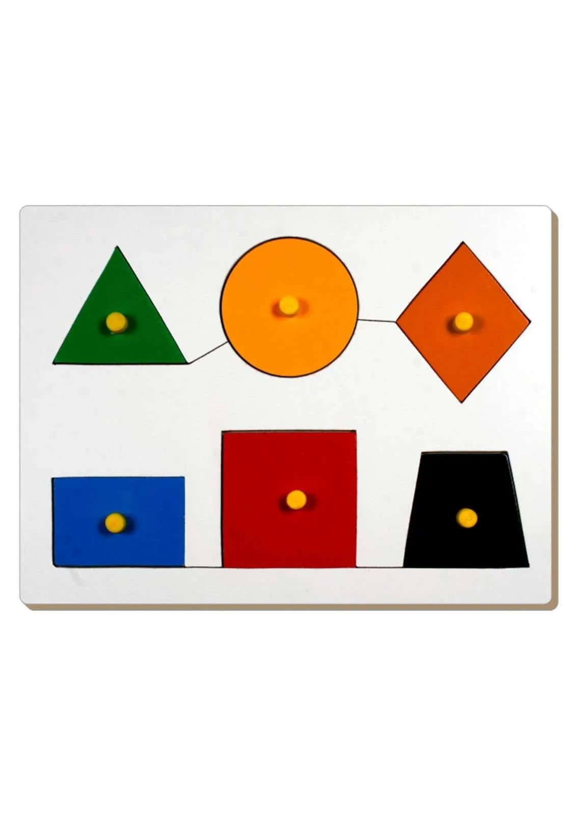 Little Genius Inset Shape Board (Small) with Knob