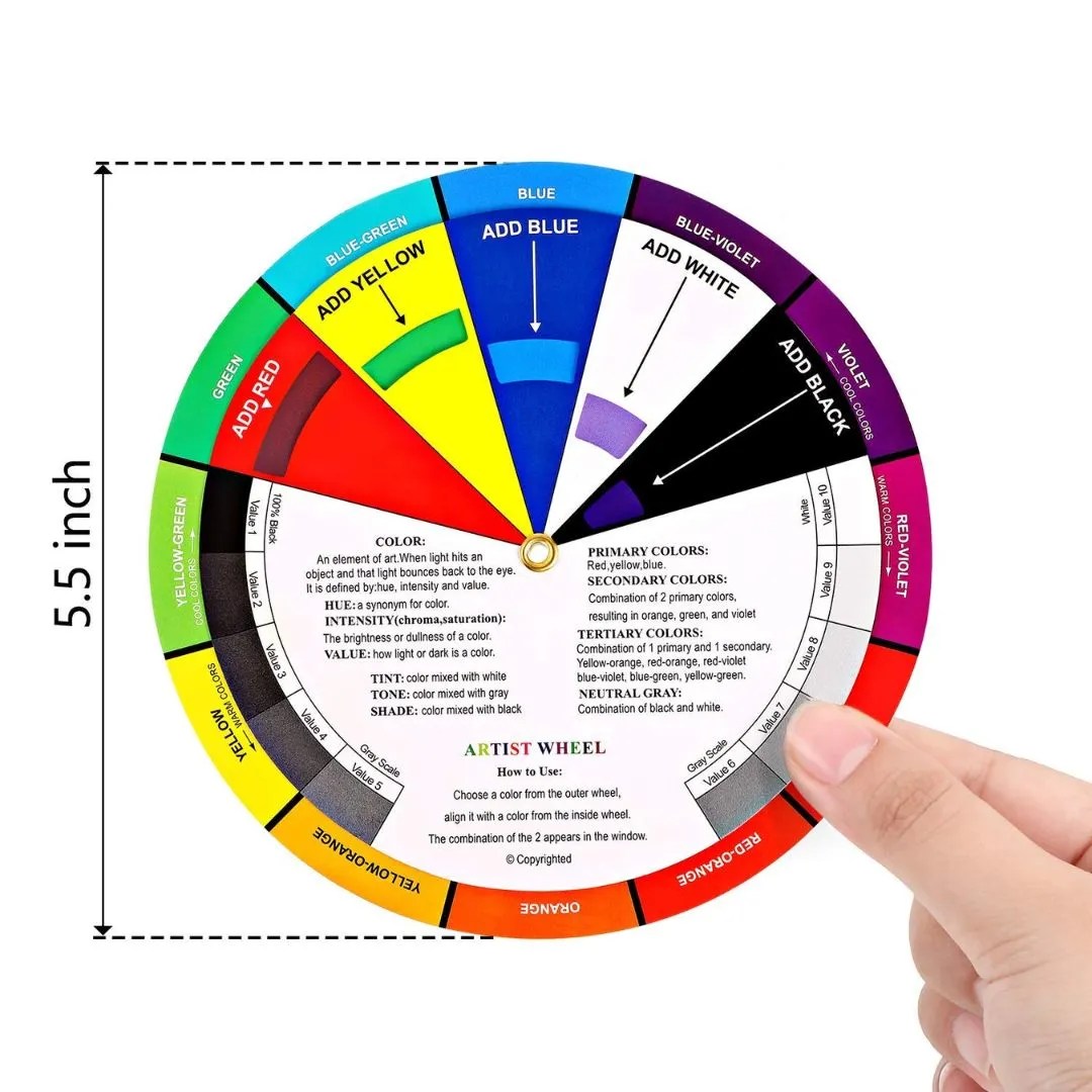 Age 5+ Color Blending Wheels 1