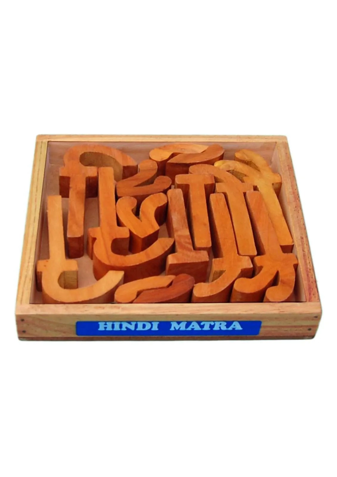 Little Genius Hindi Matra in Wooden Box