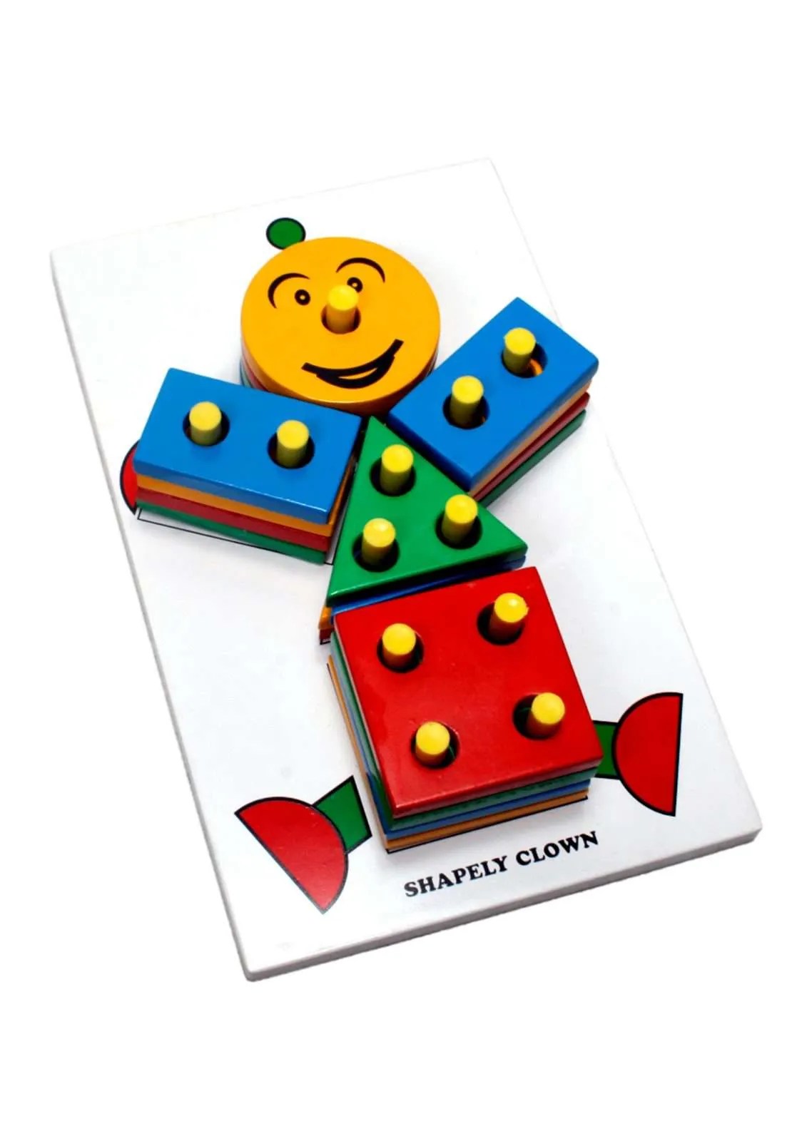 Little Genius Shapely Clown (Multicolor)