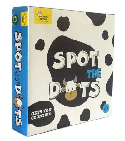 Age 3+ Clever Cubes Spot The Dots