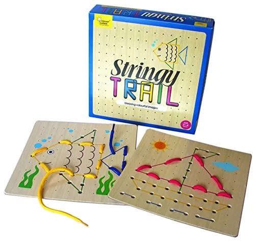 Alternative view of Age3+ Clever Cubes Stringy Trail, Motor Skills Games, Activity Games, Educational Games