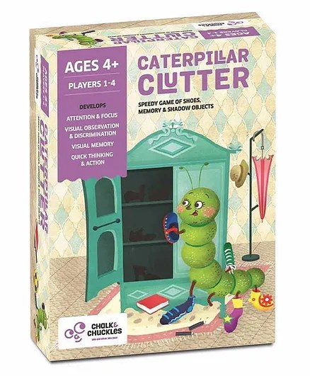 Chalk and Chuckles Caterpillar Clutter