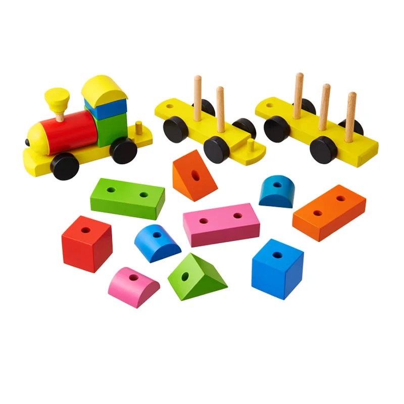 Alternative view of Age 3+ Eduedge Block Train
