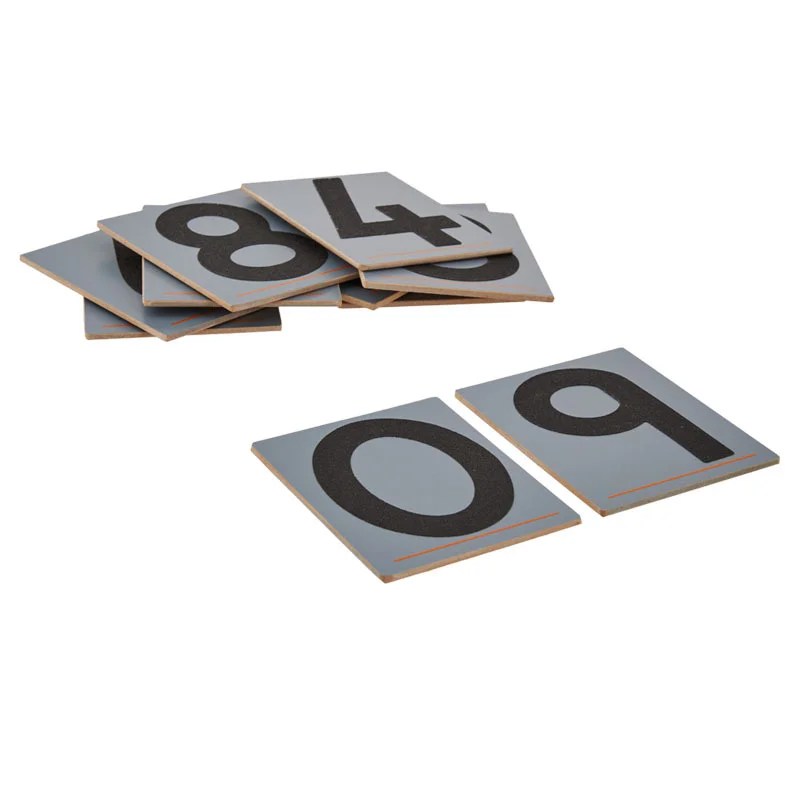 Alternative view of Age 4+ Eduedge Sandpaper Numbers