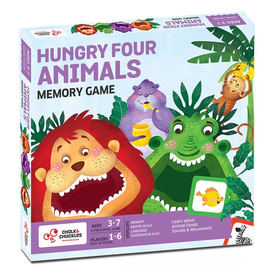 Chalk And Chuckles Hungry Four