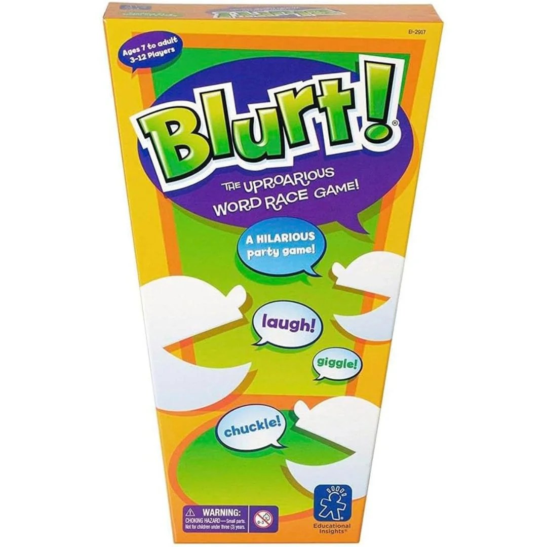 Age 7+ Educational Insights Blurt Word Race Game