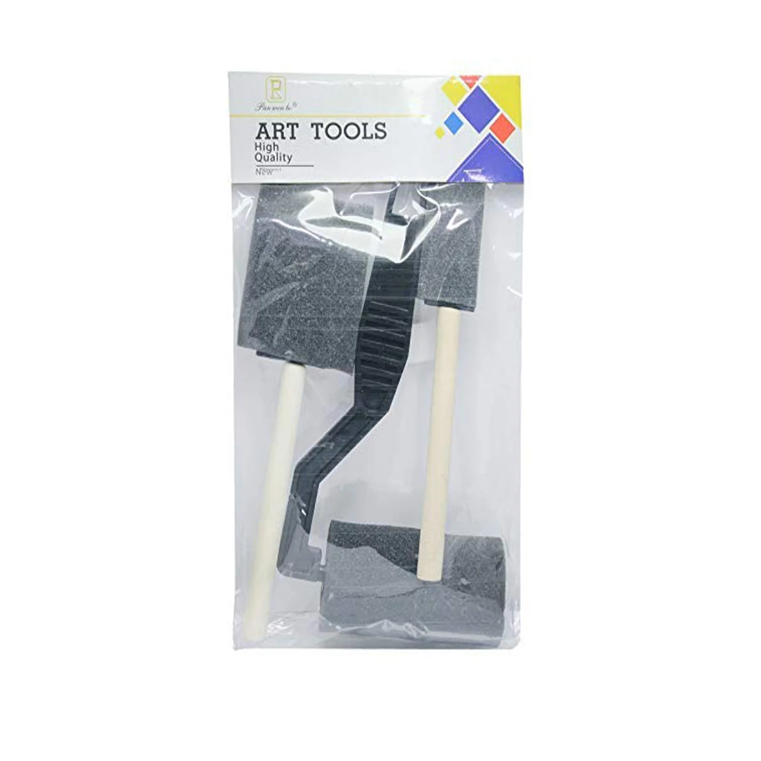 Sponge Brush Set With Roller