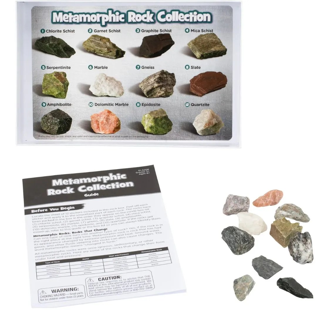 Age 8+ Educational Insights GeoSafari Metamorphic Rock Collection