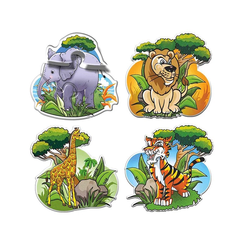 Alternative view of Age 3+ Creative's Early Puzzles Wild Animals