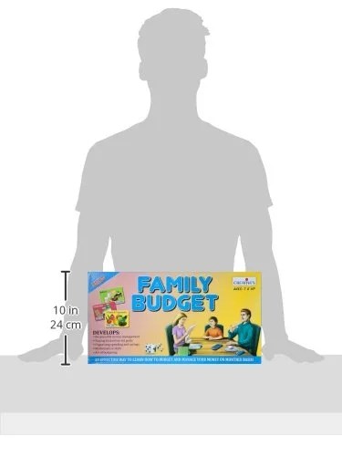 Alternative view of Age 7+ Creative's Family Budget | Mathematical Skills Board Game | Educational Board Game Fun & Challenging Board Game | Saving & Spending Money Skills