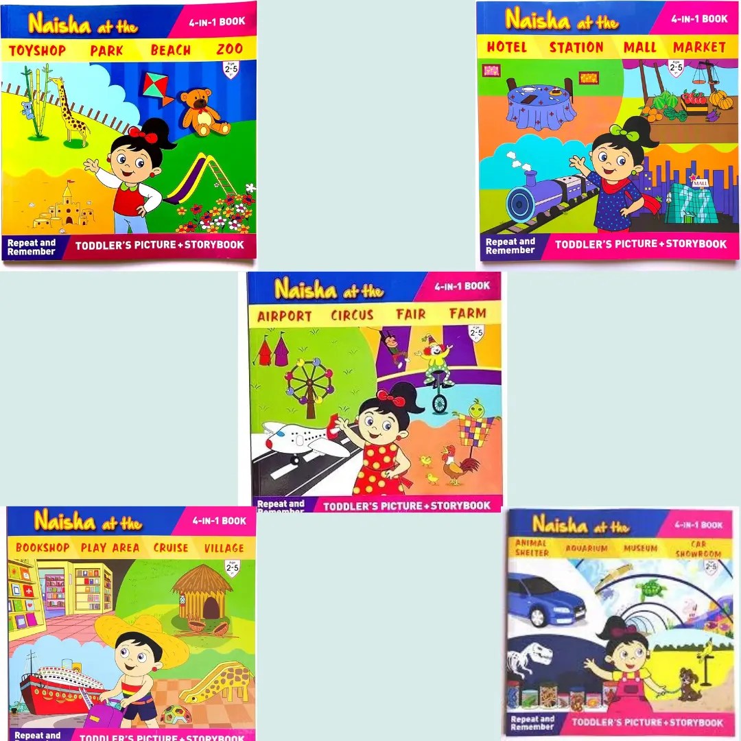 Naisha At The: Toddlers Picture Storybook