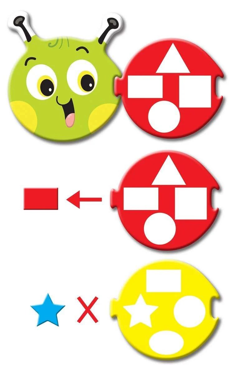 Age 3+ Frank Sorting Caterpillar Early Learning Puzzle - Image 4