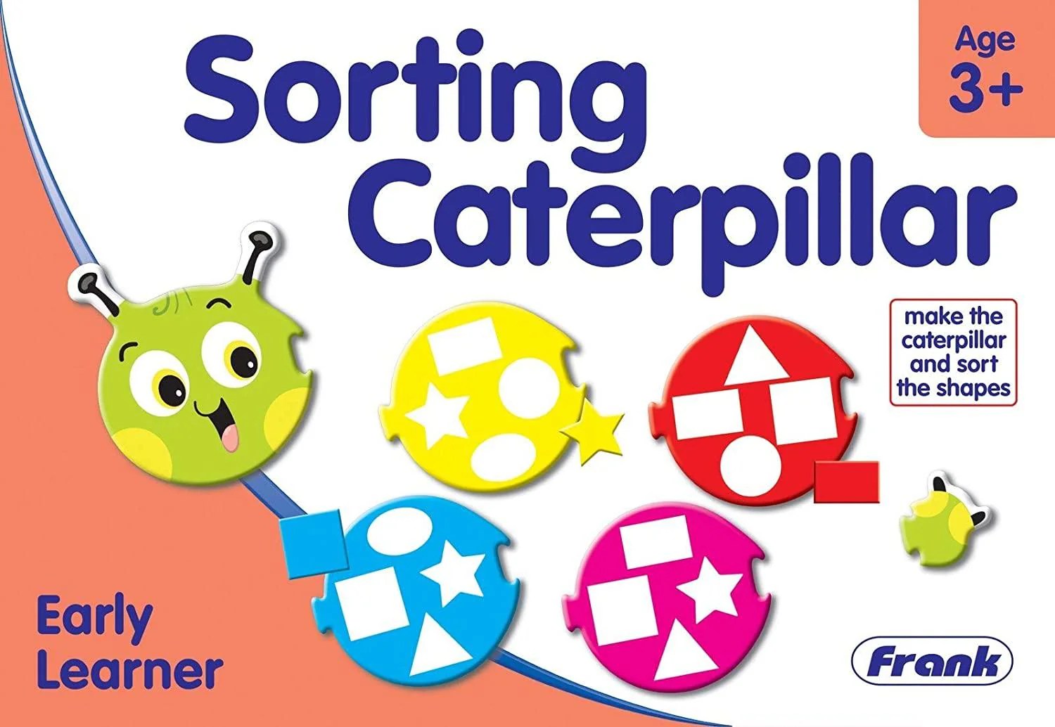 Frank Sorting Caterpillar Early Learning Puzzle