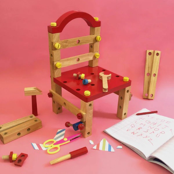 Alternative view of Age 3+ Shumee Build A Chair Set