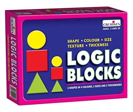 Ages : 3 & Up Creative Educational Aids- Logic Block