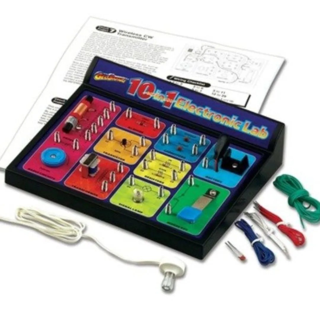 Age 8+ Educational Insights GeoSafari 10 in 1 Electronic Lab
