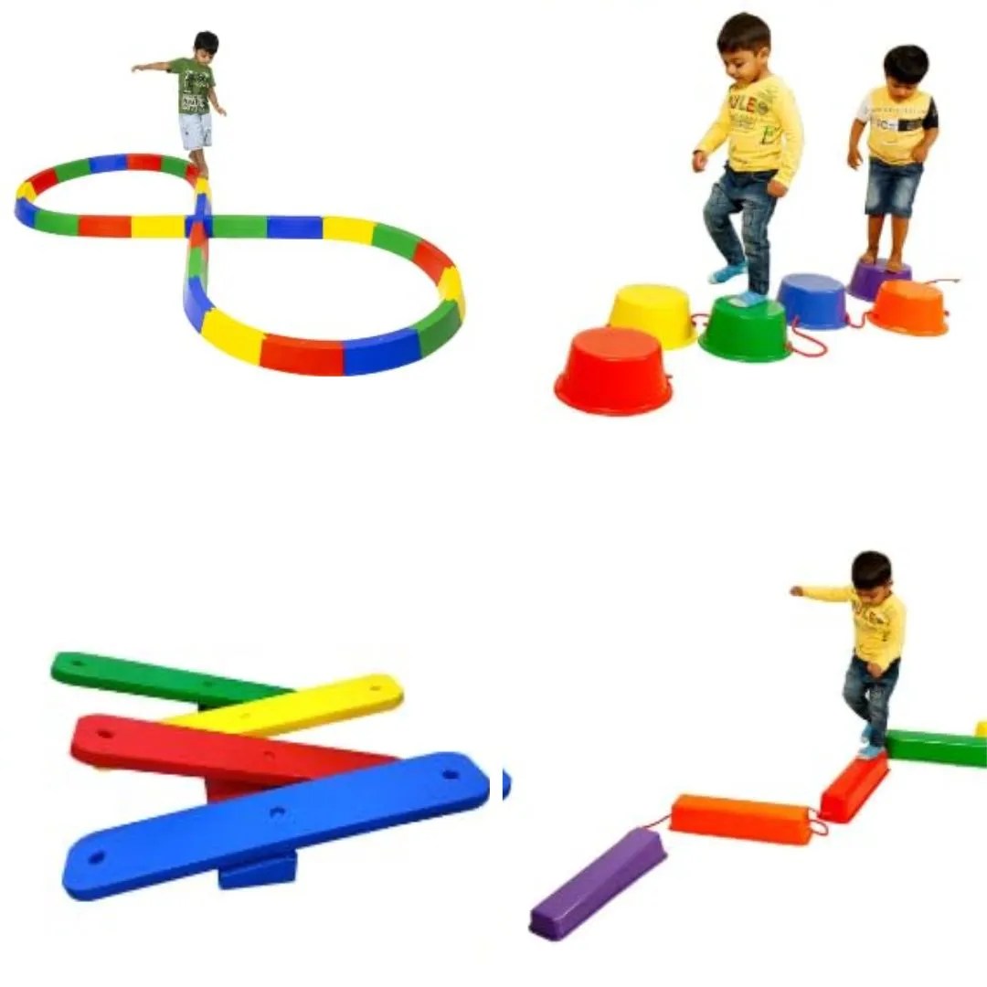 Age 3+ Gisco Balance Walking Tube Multicolor