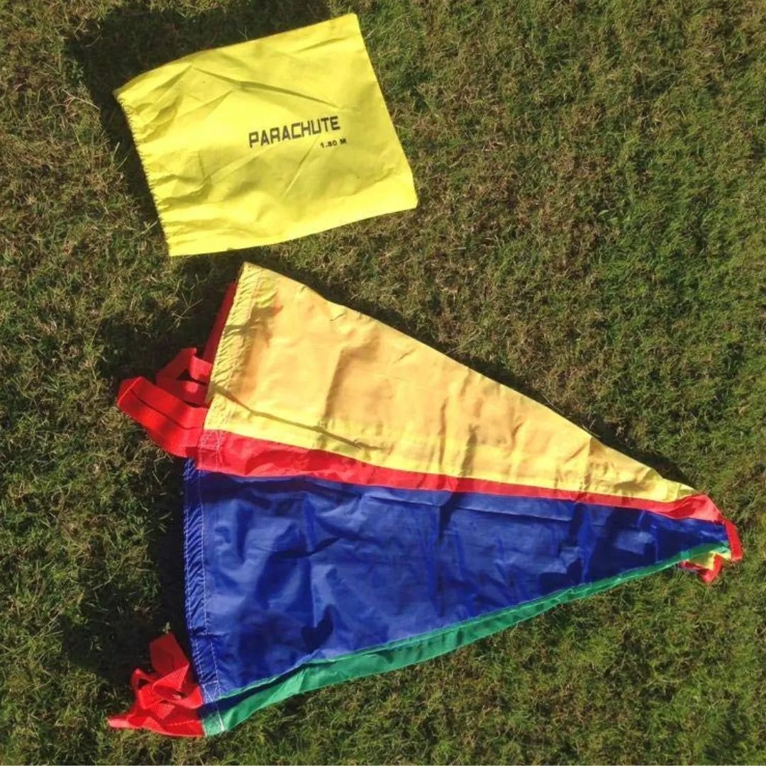 Age 3+ Gisco Play Parachutes Rainbow Color