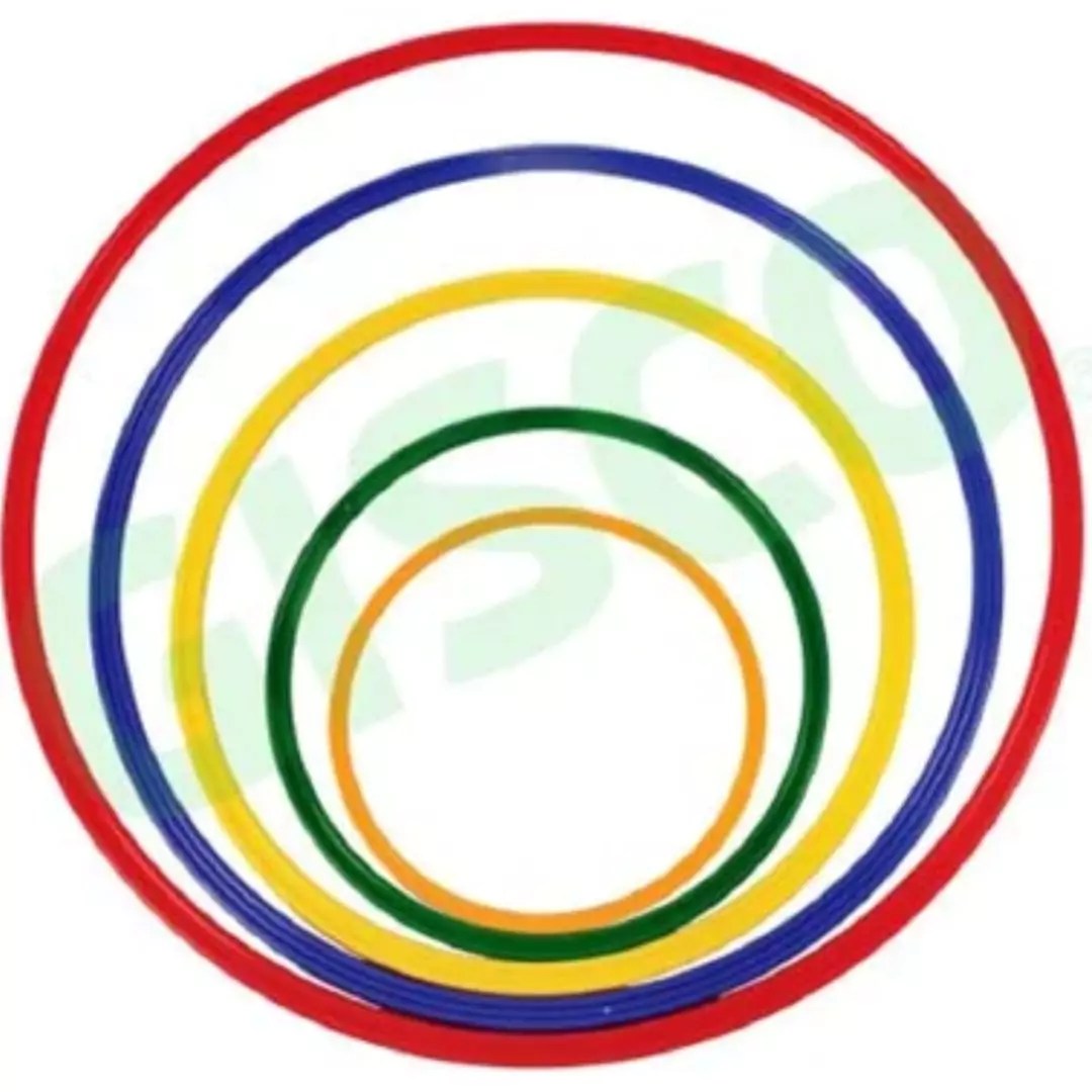 Age 3+ Gisco Moulded Flat Hoops 50 cm