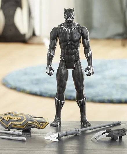 Alternative view of Age 4 Years+ Marvel Avengers Titan Hero Series Blast Gear Deluxe Black Panther Action Figure