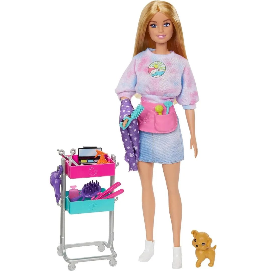 Age 3+ Barbie Salon Stylist Doll