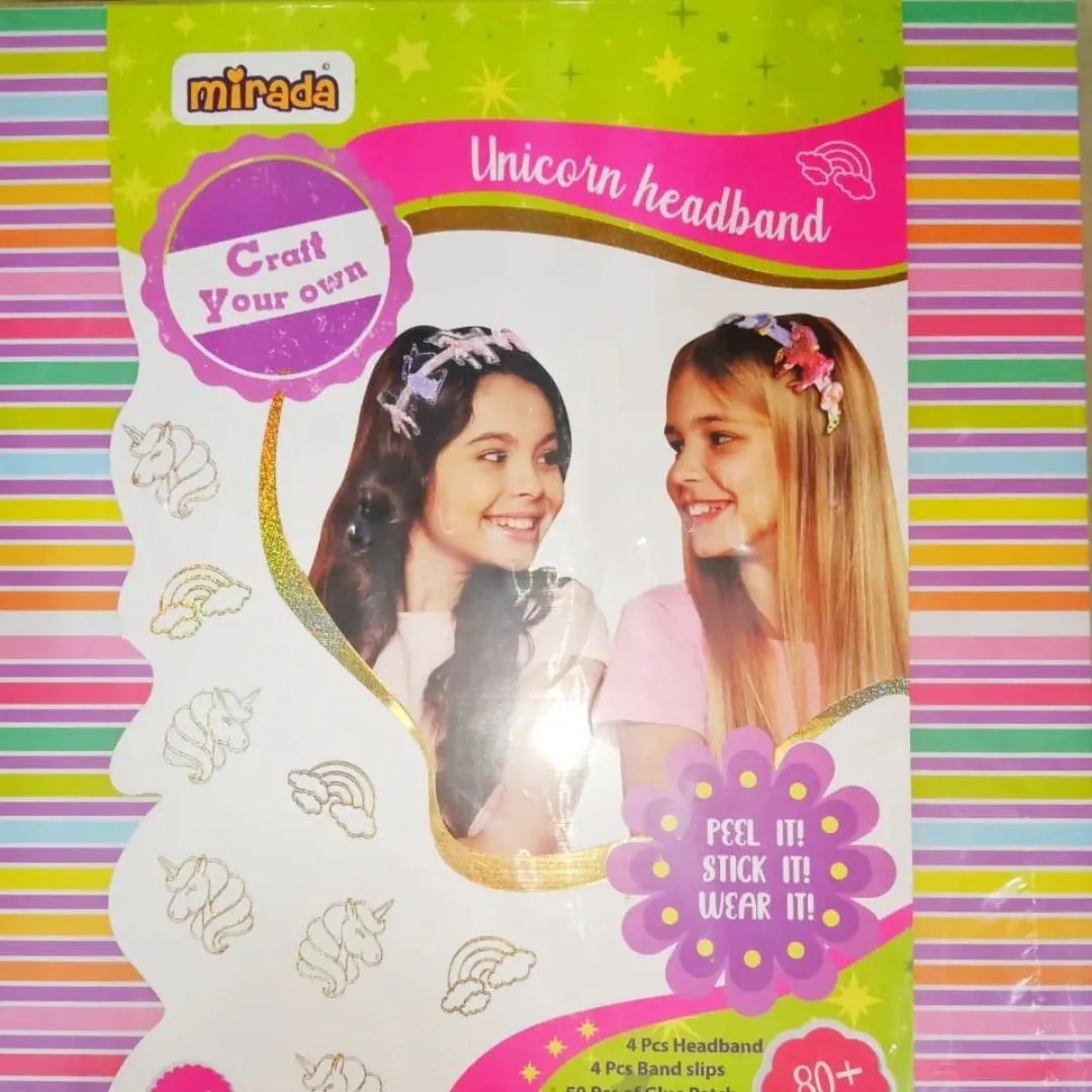 Age 6+ Mirada Craft Unicorn Headband Multicolor