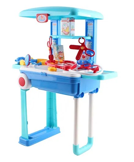 Alternative view of Age 3 Years+ Little Doctor's Bring Along Medical Clinic Suitcase 2in1 Doctor Set Role & Pretend Toy With Briefcase