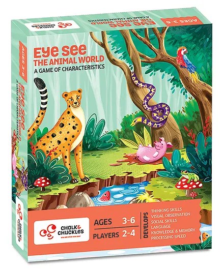Chalk and Chuckles Eye See The Animal World
