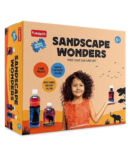 Funskool DIY Sandscape Wonders Art and Craft Kit