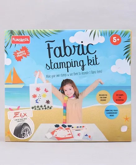 Funskool DIY Fabric Stamping Kit