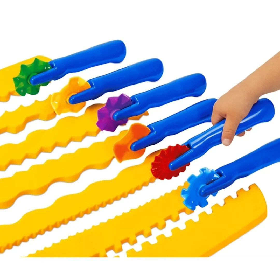 Age 3+ Lakeshore Dough Design Wheels Rollers