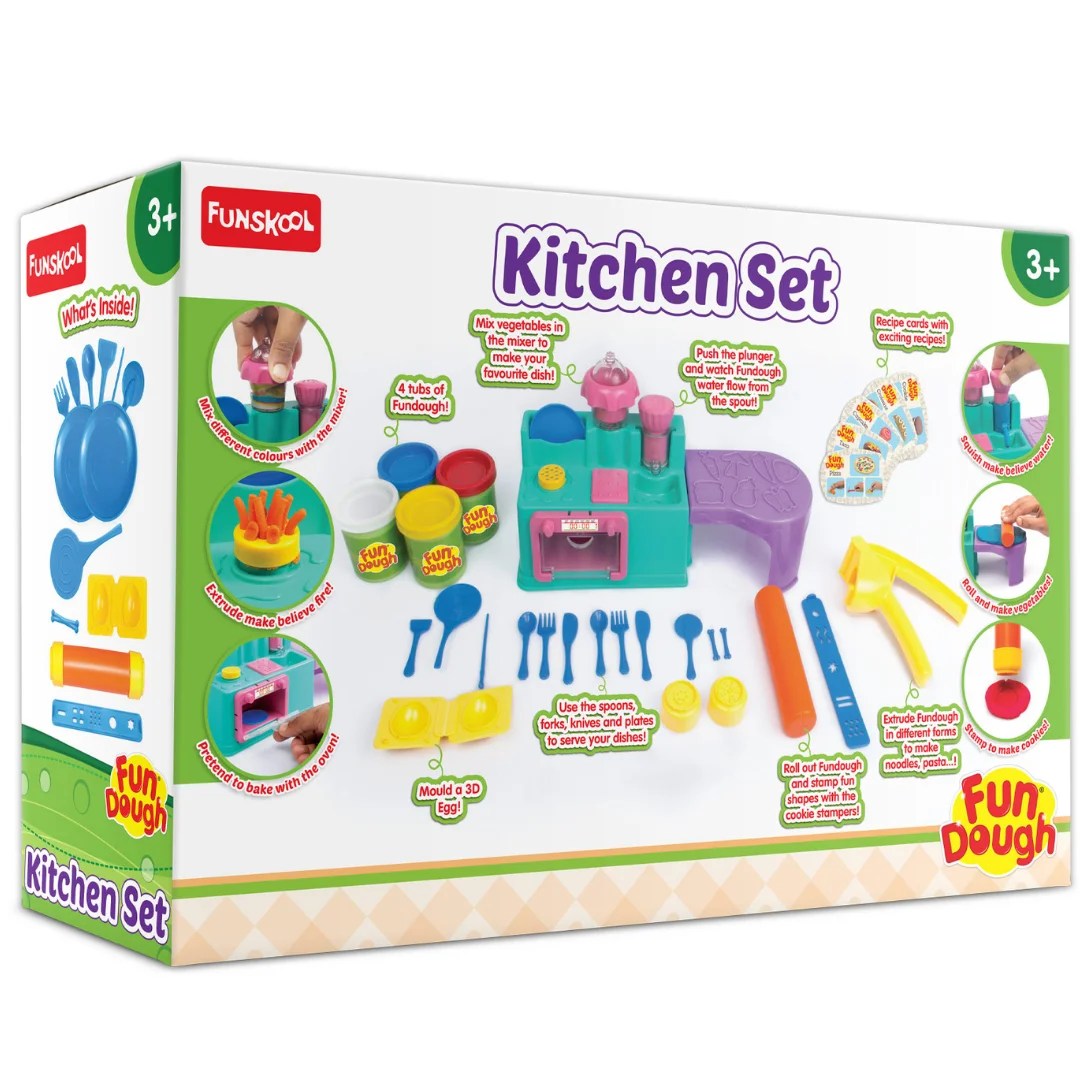 Fundough - Kitchen Set