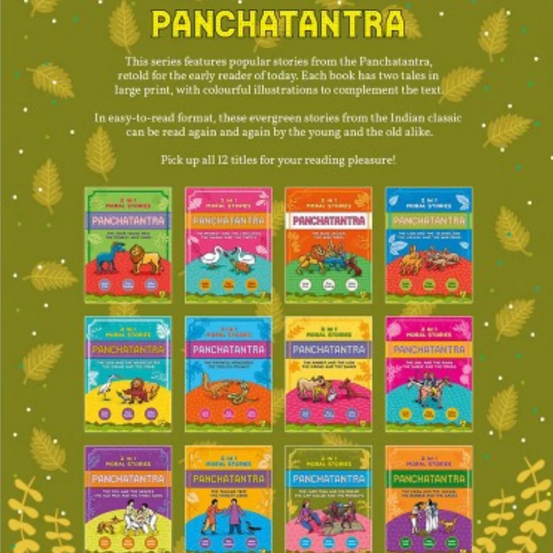 (2-in-1) Moral Stories Panchatantra Series