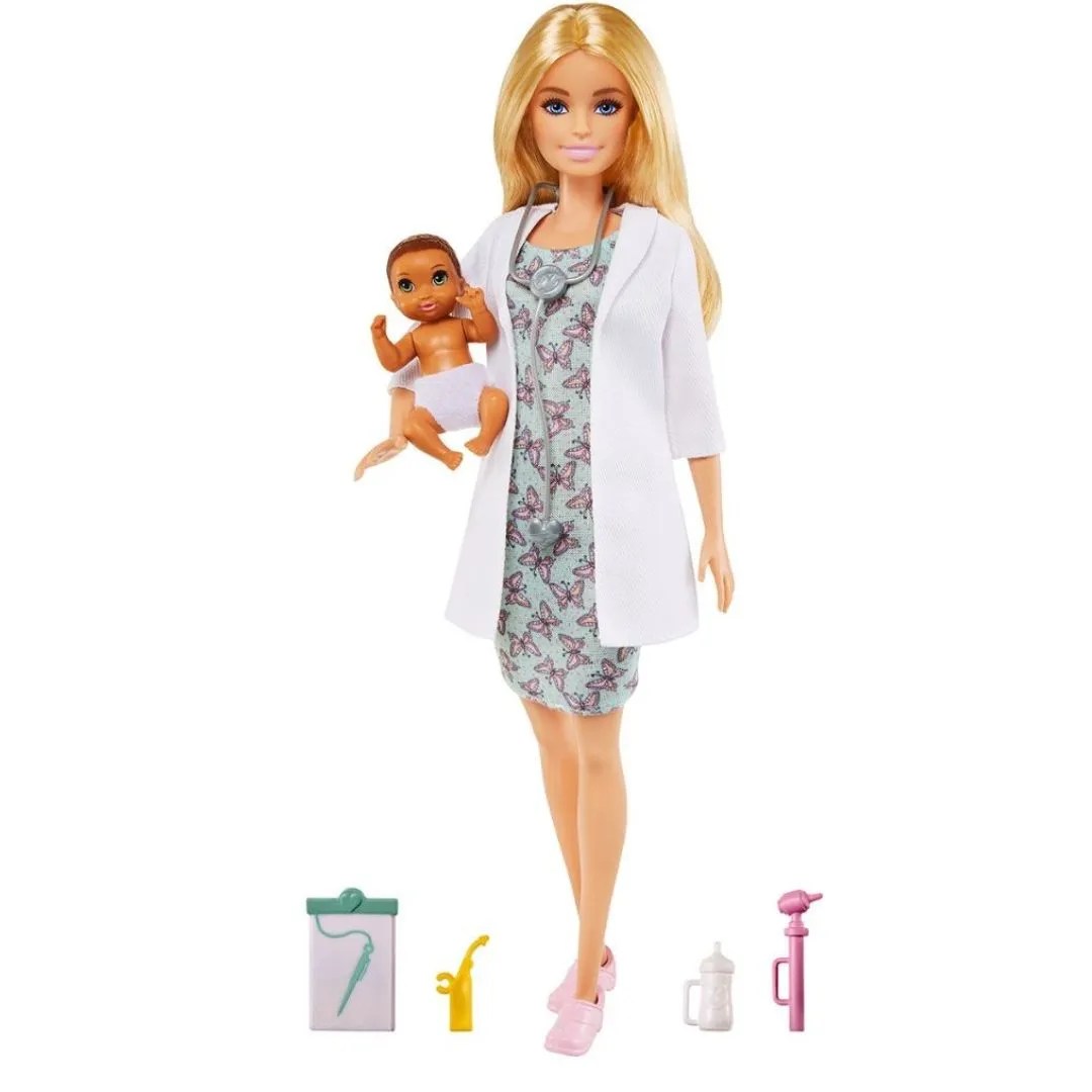 Age 3+ Barbie Baby Doctor Doll for kids