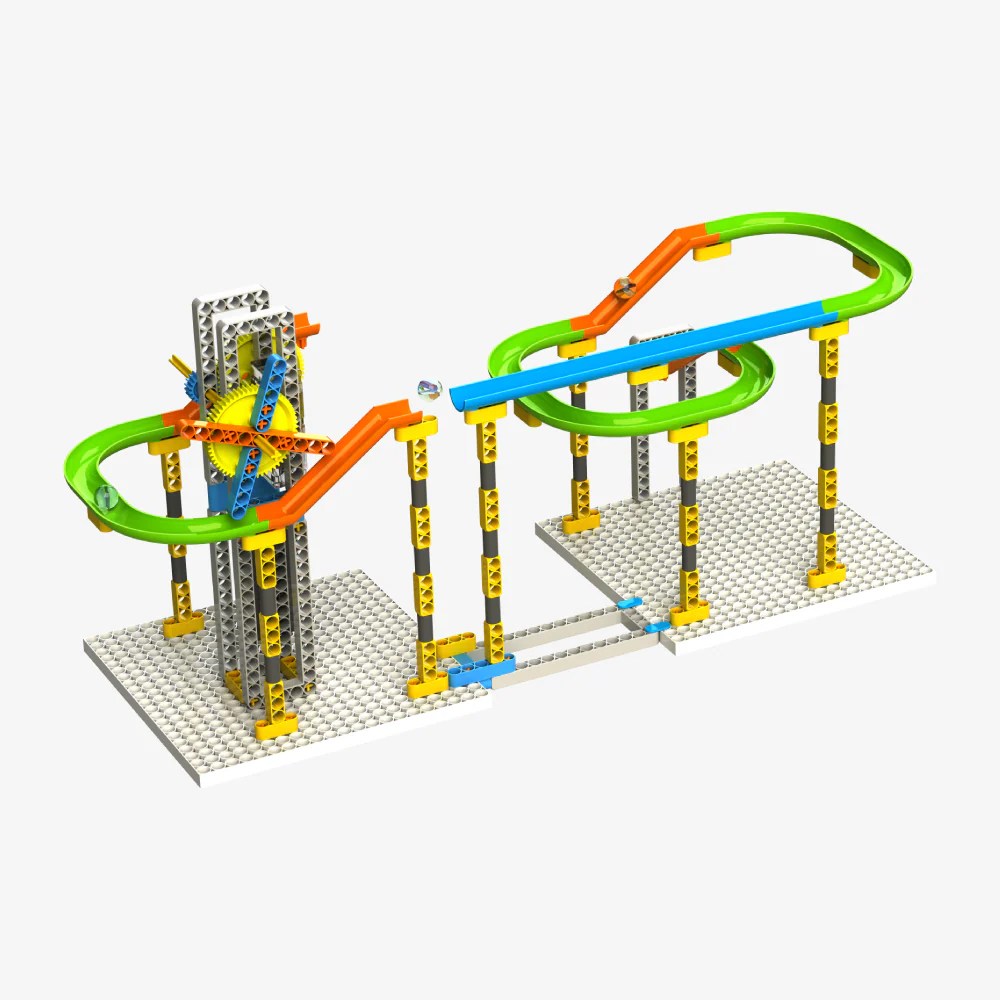 Blix Marble Run 2 | Motorised Conveyor, 4+Models, Age-8+, Best Gift for Kids
