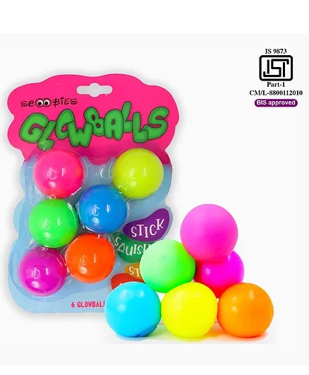 Scoobies Glowballs Bath Toys