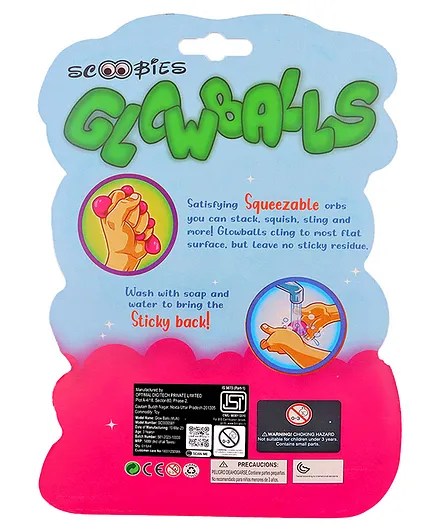 Alternative view of Age 0 to 24 Months Scoobies Glowballs Bath Toys Pack Of 6 - Multicolor