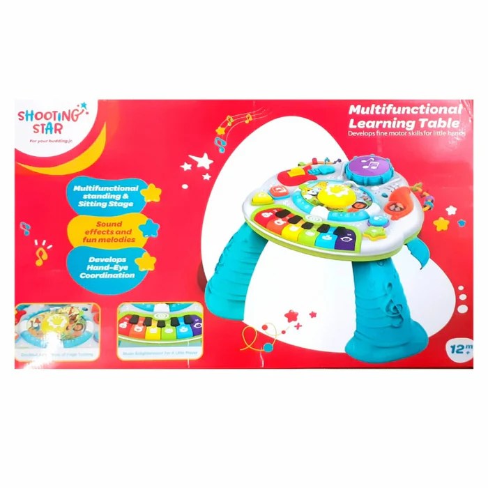 Alternative view of Age : 12 Months+ Shooting Star Multifunctional Learning Table