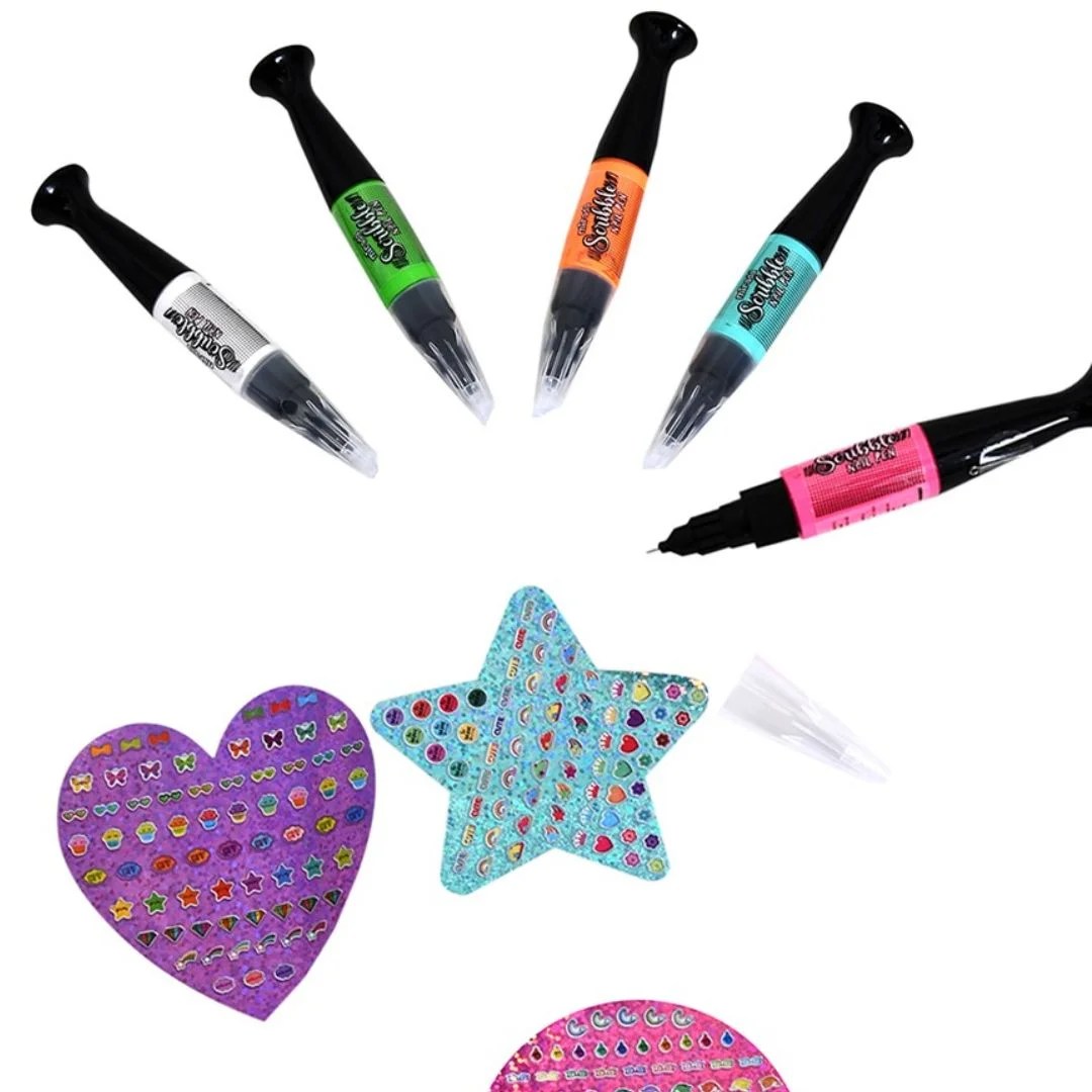 Age 6+ Mirada Doodle Nail Pen (Multi-color)