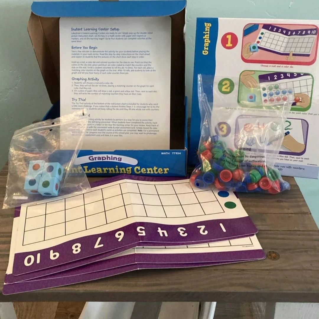 Age 3+ Lakeshore Instant Learning Center Graphing
