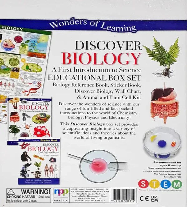 Alternative view of Wonders of Learning : Discover Biology (Educational Box Set)