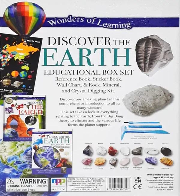 Alternative view of Wonders of Learning : Discover The Earth (Educational Box Set)