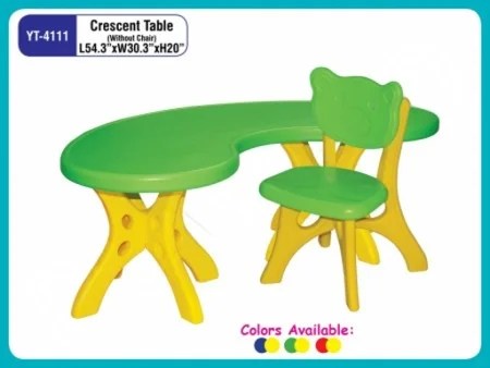 Age 3+ Crescent Table (Table Only)