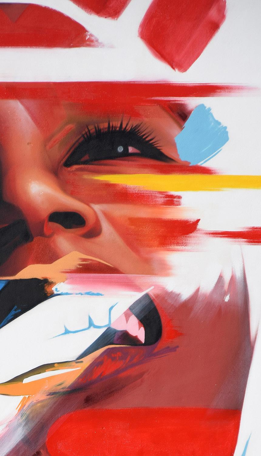 photo Identity Artists Work expressing identity through art mural