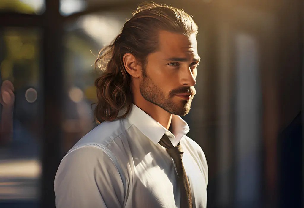 10 easiest hairstyles for men with long hair